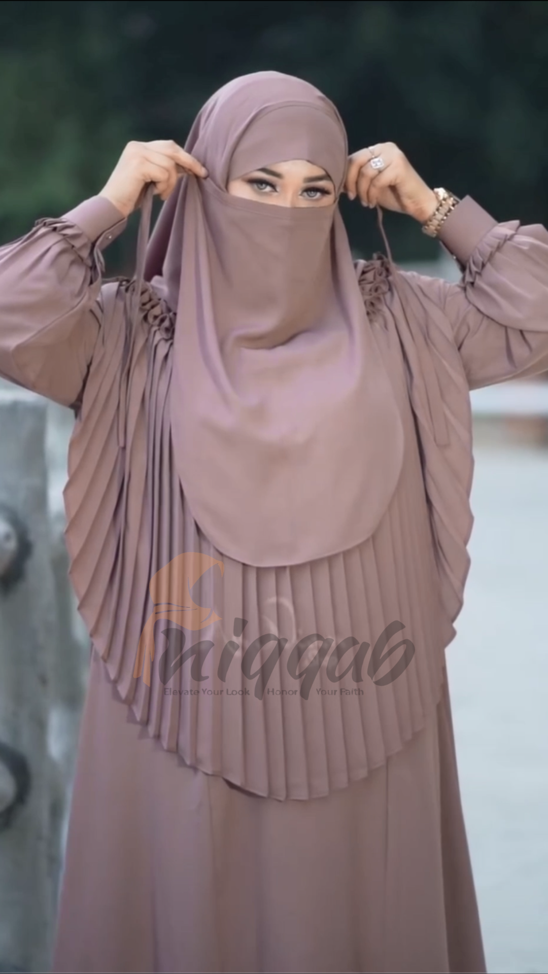 Maisha Borka 3part Full Set - Nude Coffee