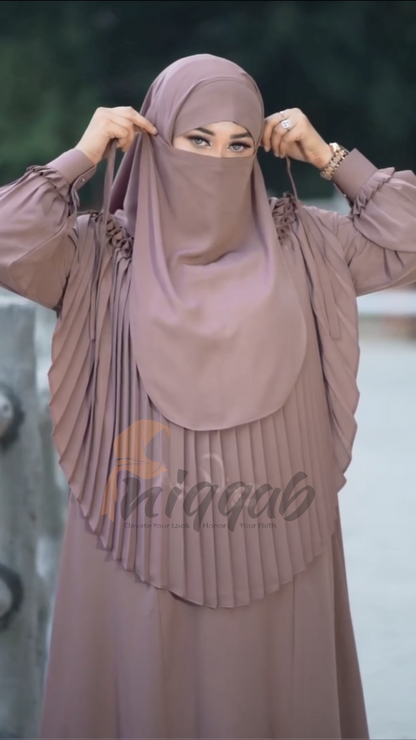 Maisha Borka 3part Full Set - Nude Coffee